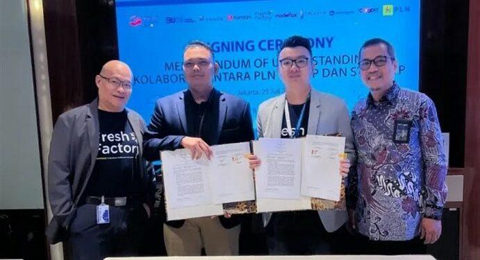 PLN Grup x Startup terpilih