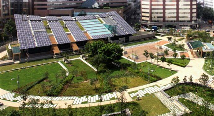 bangunan zero carbon