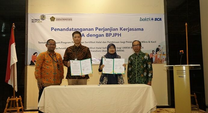 BCA sertifikasi halal