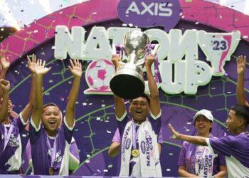 SMAN 8 Makassar Jadi Juara Turnamen Futsal AXIS Nation Cup 2023