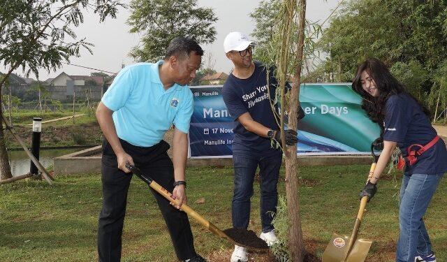 Manulife Volunteer Day, Ajak Masyarakat Lestarikan Lingkungan Sekitar