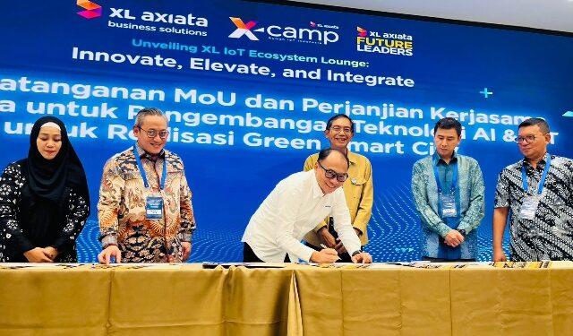 XL Axiata Perkuat Ekosistem Green Smart City Berbasis IoT dan AI