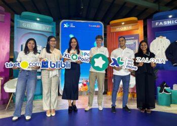Tingkatkan Loyalitas Pelanggan Program ”XL Poin” Gandeng E-commerce dan Travel Agency