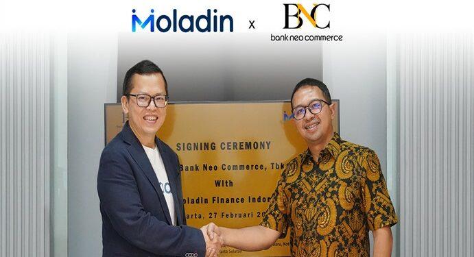 Bank Neo Commerce x Moladin