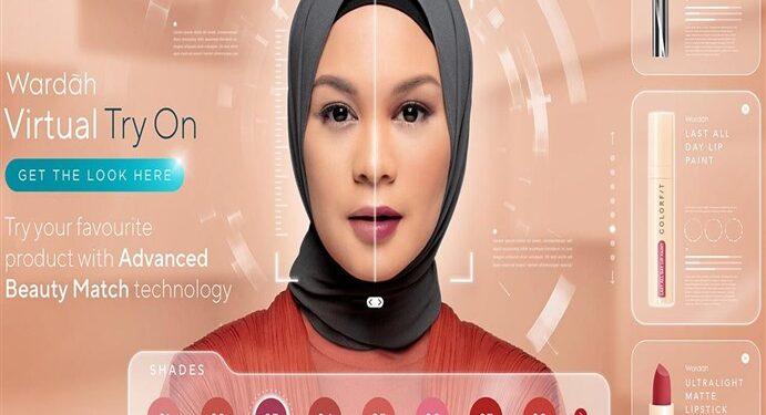 wardah virtual-try on