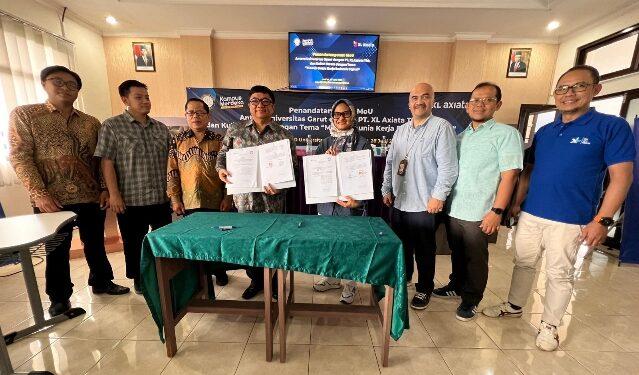 XL Axiata dan Universitas Garut Jalin Kerjasama Pemanfaatan Teknologi