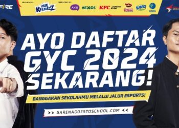 GYC 2024 Free Fire, Turnamen Esports Pelajar Berhadiah Beasiswa