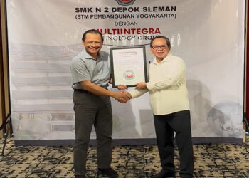 MITG Gandeng SMKN 2 Depok Yogyakarta Wujudkan Kelas Industri Siap Kerja