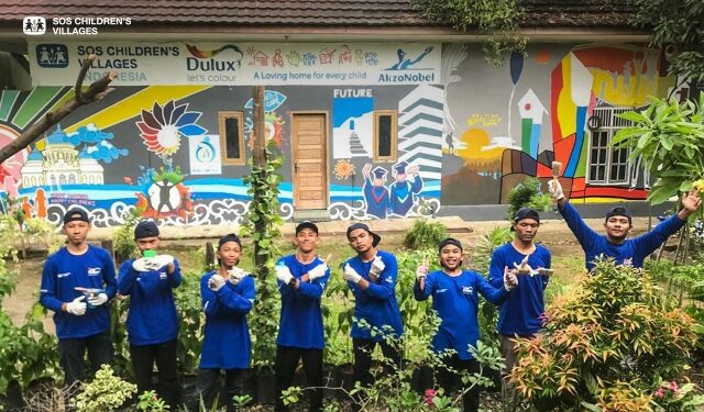 AkzoNobel dan SOS Children’s Villages Indonesia Gelar Program Pemberdayaan Kaum Muda