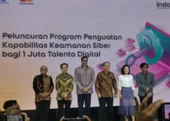 Kolaborasi Kominfo, Indosat dan Mastercard Latih 1 Juta Talenta Keamanan Siber