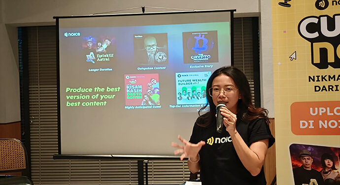 Noice Buka Kesempatan Bagi Kreator Konten Monetisasi Konten