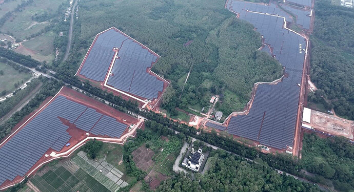 PLTS Ground-Mounted Rampung, Ciptakan Terobosan Transisi Energi