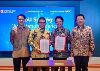 Sinar Mas Land x NEC Indonesia