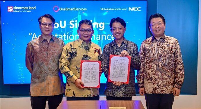 Sinar Mas Land x NEC Indonesia