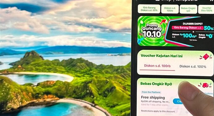 belanja online Indonesia Timur