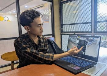 Tim Mahasiswa ITS Rancang Kursi Roda Yang Dikendalikan Gerakan Mata