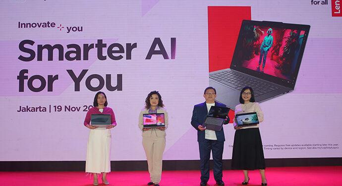 Lenovo Hadirkan Jajaran Laptop AI Yang Bisa Dipersonalisasi Untuk Dukung Produktivitas dan Kreativitas Pengguna