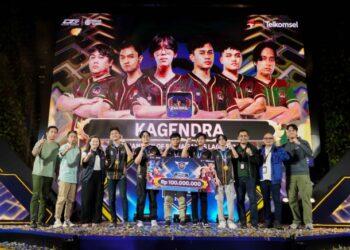 Tim Kagendra Jadi Jawara Dunia Games LAGA 2024