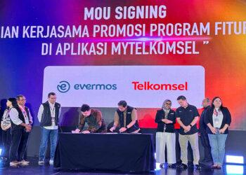 Dukung Pertumbuhan Usaha Lokal Evermos Gandeng Telkomsel