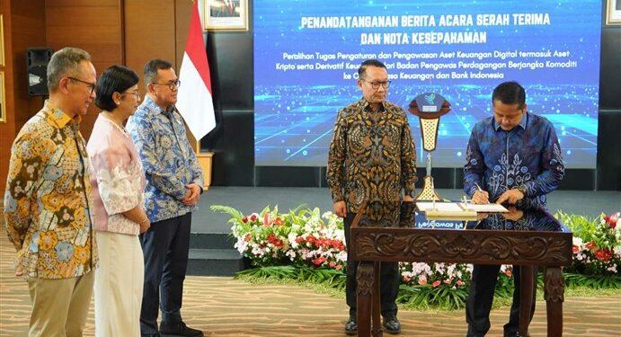 Penyerahan Aset Keuangan Digital