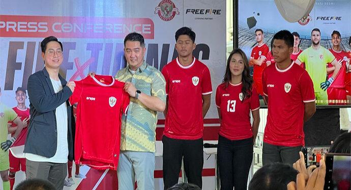 Kolaborasi Free Fire X PSSI Hadirkan Bundle Jersey Official Timnas Indonesia di Game