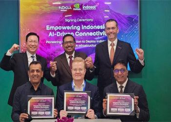 Kemitraan Indosat, Nokia dan NVIDIA Siap Hadirkan AI-RAN di Indonesia