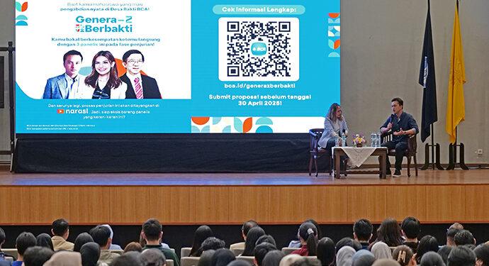 BCA Berbagi Ilmu, Dorong Generasi Muda Cari Wawasan Baru