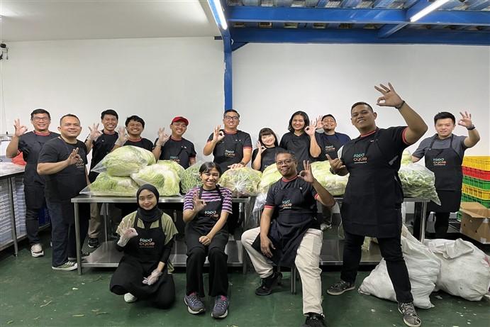 sampah makanan