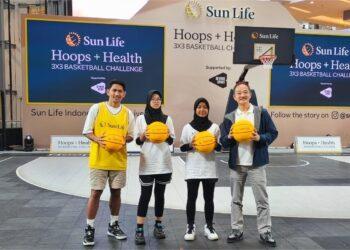 Dorong Anak Muda Bergaya Hidup Aktif Sun Life Indonesia Gelar Turnamen Basket 3X3