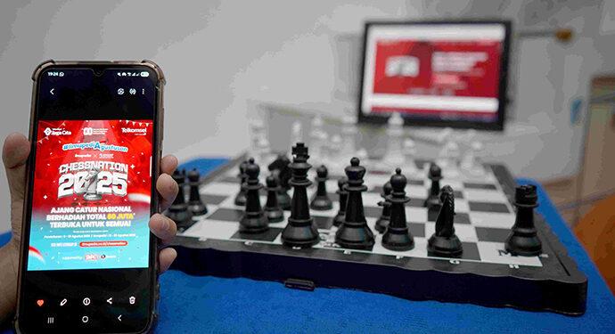 Jaring Talenta Pecatur Nasional, Telkomsel Gelar ‘Chessnation 2025’