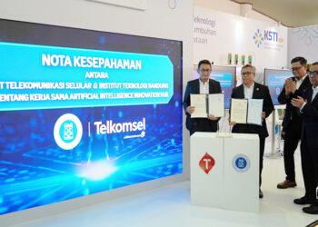 Kerjasama Telkomsel dan ITB Hadirkan AI Innovation Hub