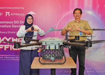 XLSmart dan ASTRAtech Luncurkan Inovasi Drone Otonom Cerdas Berbasis 5G
