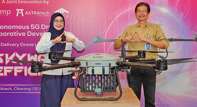 XLSmart dan ASTRAtech Luncurkan Inovasi Drone Otonom Cerdas Berbasis 5G
