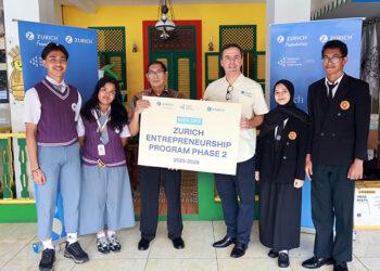 Zurich Entrepreneurship Program Fase II Siap Jaring 16.900 Siswa Jadi Wirausaha Muda