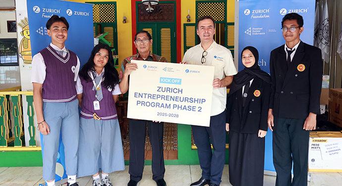 Zurich Entrepreneurship Program Fase II Siap Jaring 16.900 Siswa Jadi Wirausaha Muda
