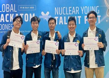 Kembangkan Navigasi Aman di Area Radiasi, Tim ITB Raih Juara 2 Global HackAtom Indonesia 2025