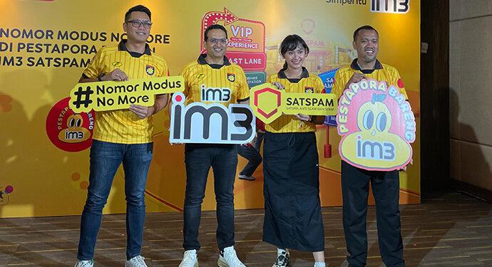 IM3 Beri Perlindungan Digital Anti Spam di Ajang Pestapora 2025