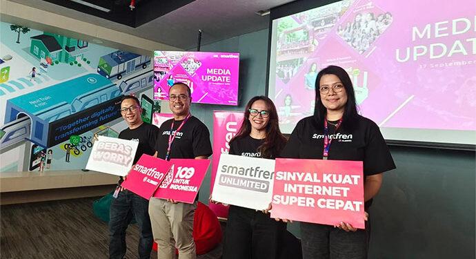 Integrasikan Teknologi Terkini Smartfren Perluas Layanan Ke Area Baru di Indonesia