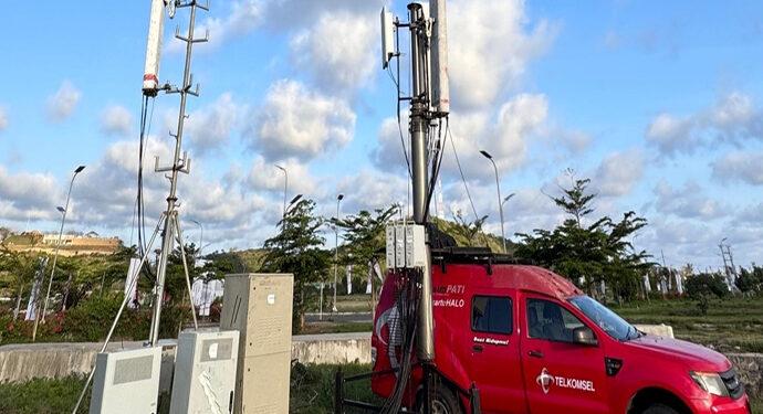 Telkomsel Hadirkan 300 BTS 4G/LTE dan Hyper 5G di MotoGP Mandalika 2025