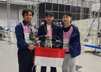 Pelajar Indonesia Tembus 4 Besar Dunia dalam Kompetisi Robot Internasional di Jepang