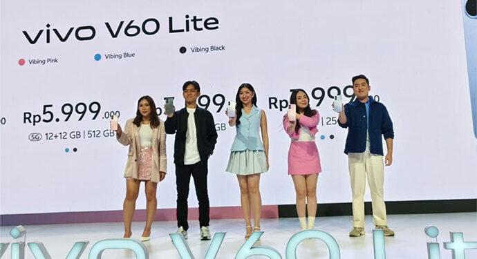 Vivo V60 Lite Dukung Kreativitas dan Gaya Hidup Aktif Generasi Muda