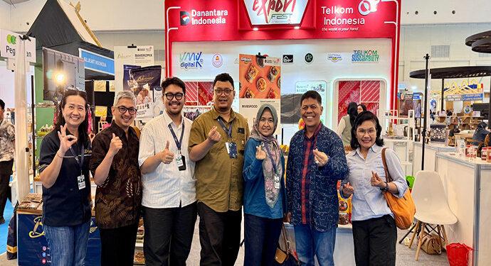 Lewat TEI 2025, Telkom Dorong UMKM Binaan Jajaki Pasar Global