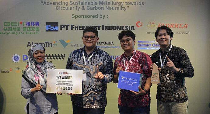 Berkat Inovasi Reduksi Nikel Berbasis Hidrogen, Tim Mahasiswa Metalurgi ITB Juara 1 IPMC 2025
