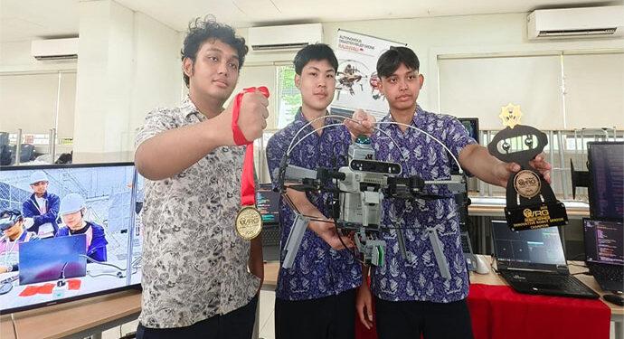 Tim Pelajar Indonesia Kembangkan Prototipe Drone Berbasis AI Untuk Pemetaan Daerah Bencana