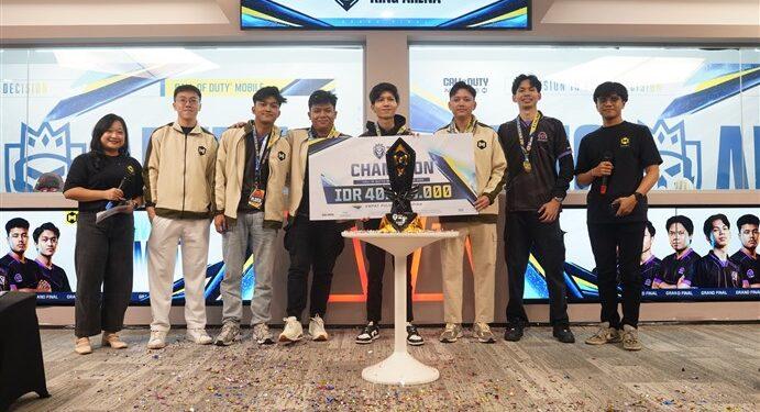 Vizualz Esports Juara CODM King Arena 2026