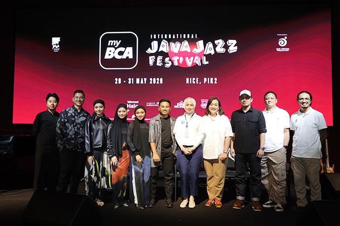 Penyelenggara dan pengisi myBCA International Java Jazz Festival 2026. (Foto: istimewa)