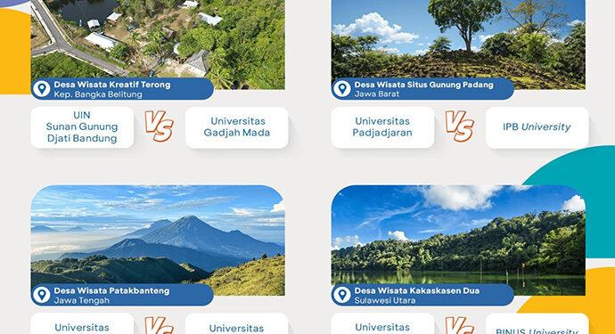 8 Tim Kampus Melaju ke Final Genera-Z Berbakti 2026, Siapkan Inovasi Majukan Desa Wisata