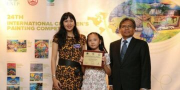 Anak Indonesia Juara Lukis  Lingkungan Hidup Internasional