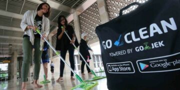 Go Clean Bersihkan Istiqlal dan 100 Masjid di Jabodetabek
