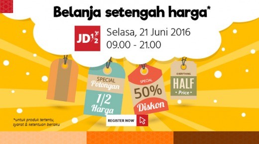 JD.ID Gelar Promo “JD Half”